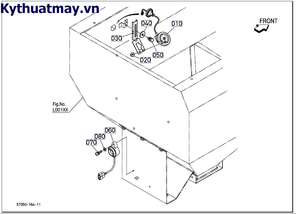 Công tắc/ bộ cảm ứng phễu nạp